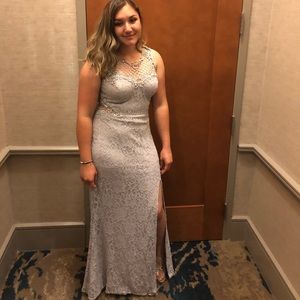 A prom dress only worn once